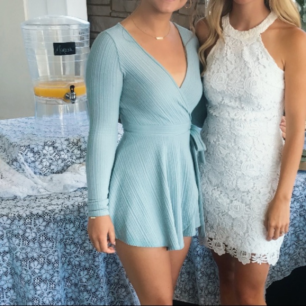 Blue urban outfitters romper!